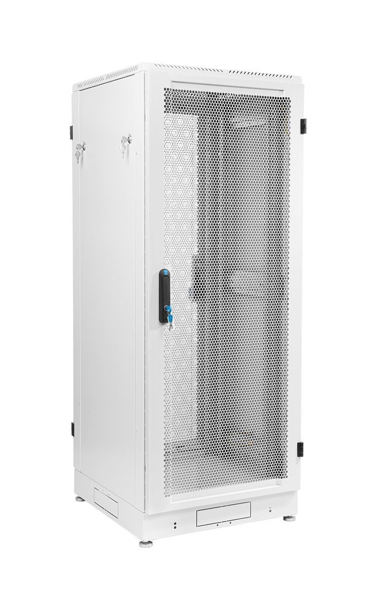 Шкаф серверный напольный 30U (600 × 800) дверь перфорированная 2 шт.