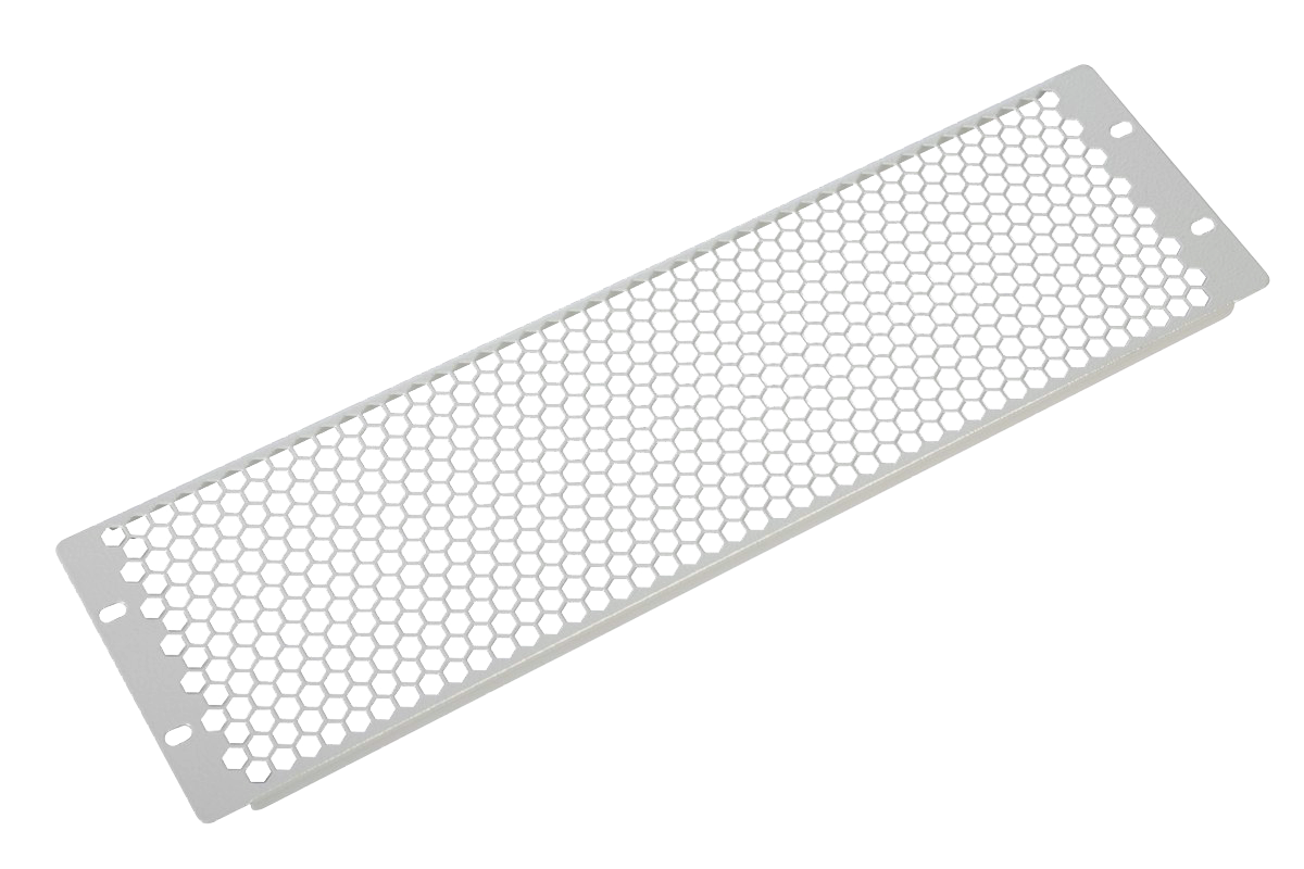  Фальшпанель в шкаф 19" 3U перфорированная от ЦМО
