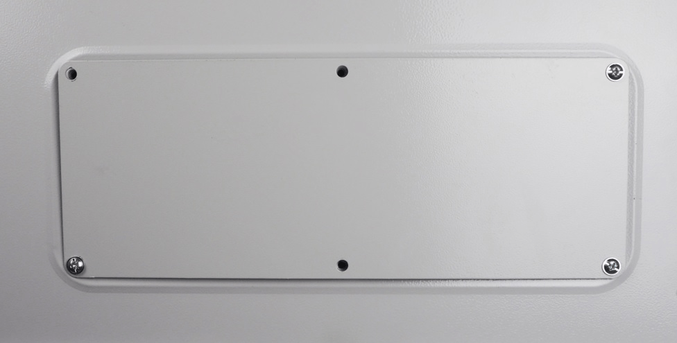 Шкаф уличный всепогодный настенный 9U (Ш600 × Г500), передняя дверь вентилируемая от ЦМО