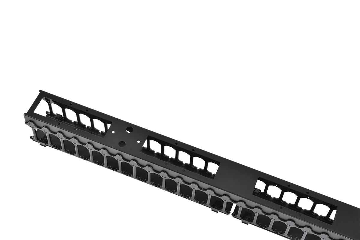  Вертикальный кабельный органайзер с пластиковыми пальцами 42U для шкафов ШТК-СП от ЦМО