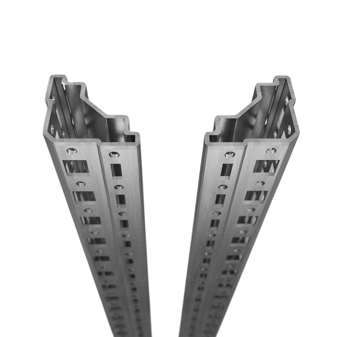 Корпус промышленного электротехнического шкафа IP65 (В2200 × Ш800 × Г600) EMS c одной дверью