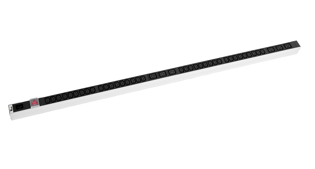 Верт блок розеток Rem-16, 1 фаза 16A, выкл, 36 C13, 6 C19, 1420 мм, вх C20 IEC 320 от ЦМО