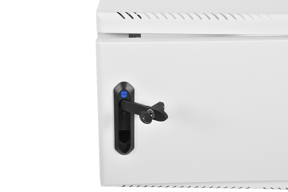 Шкаф телекоммуникационный настенный 6U (600 × 300) дверь металл от ЦМО