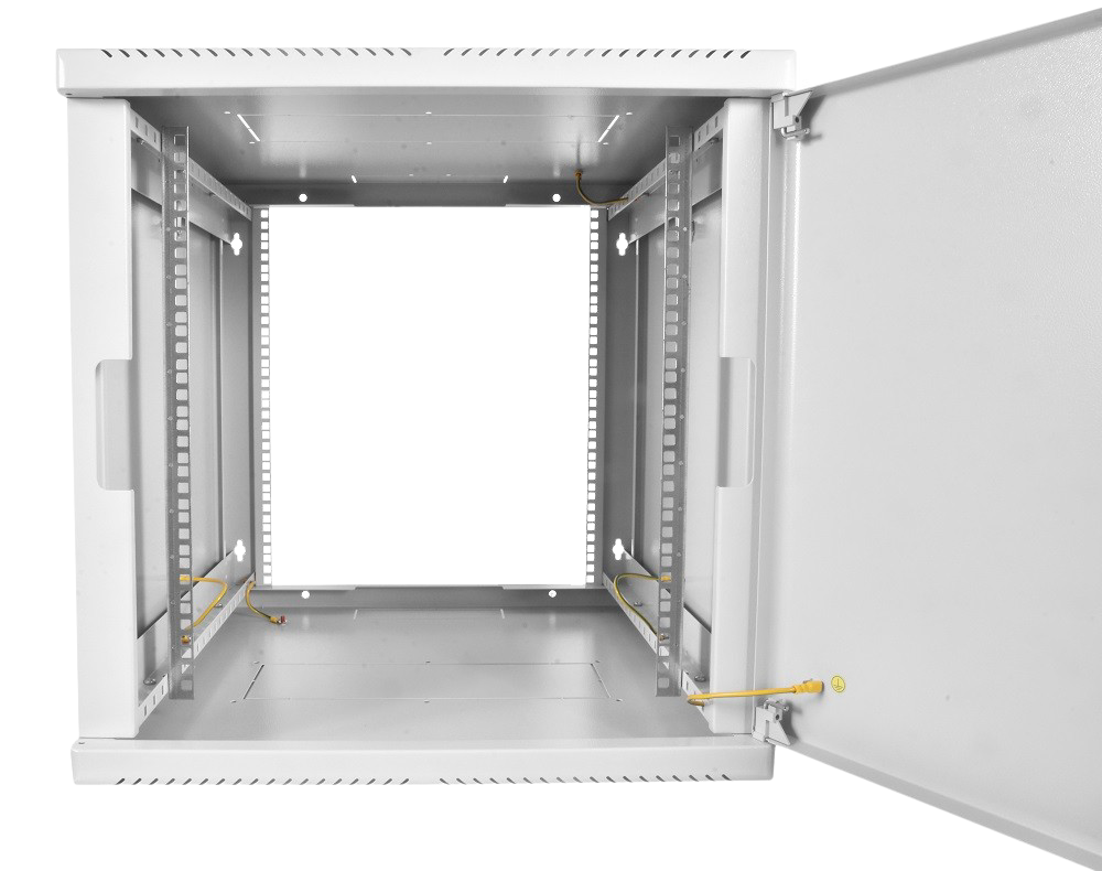 Шкаф телекоммуникационный настенный разборный 12U (600 × 650), съемные стенки, дверь металл от ЦМО
