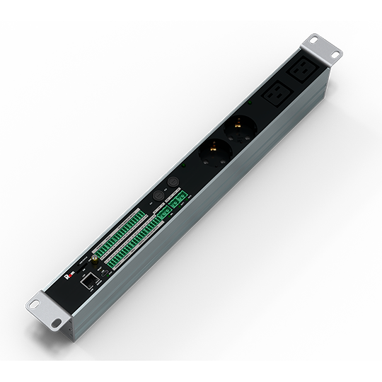 горизонтальные PDU с контроллером