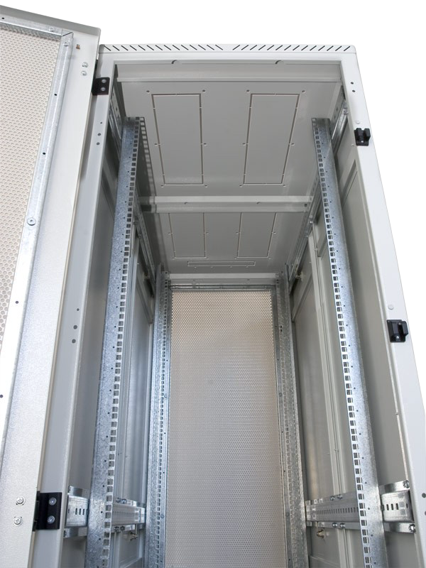 Шкаф серверный напольный 45U (600 × 1200) дверь перфорированная 2 шт. от ЦМО