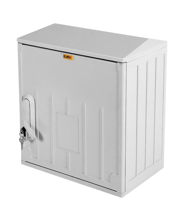 Электротехнический шкаф полиэстеровый IP54 антивандальный (В400*Ш250*Г250) EPV c одной дверью от ЦМО